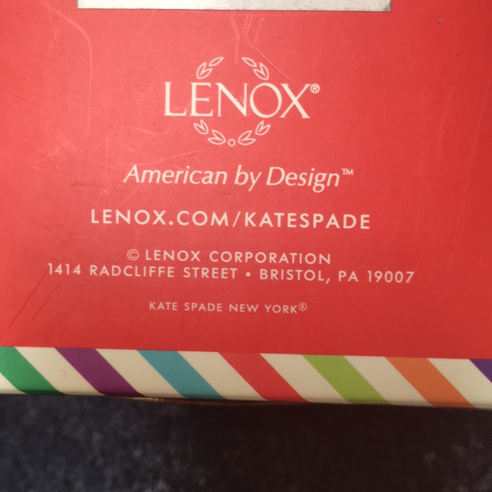 KATE SPADE LENOX - Picture 6 of 8